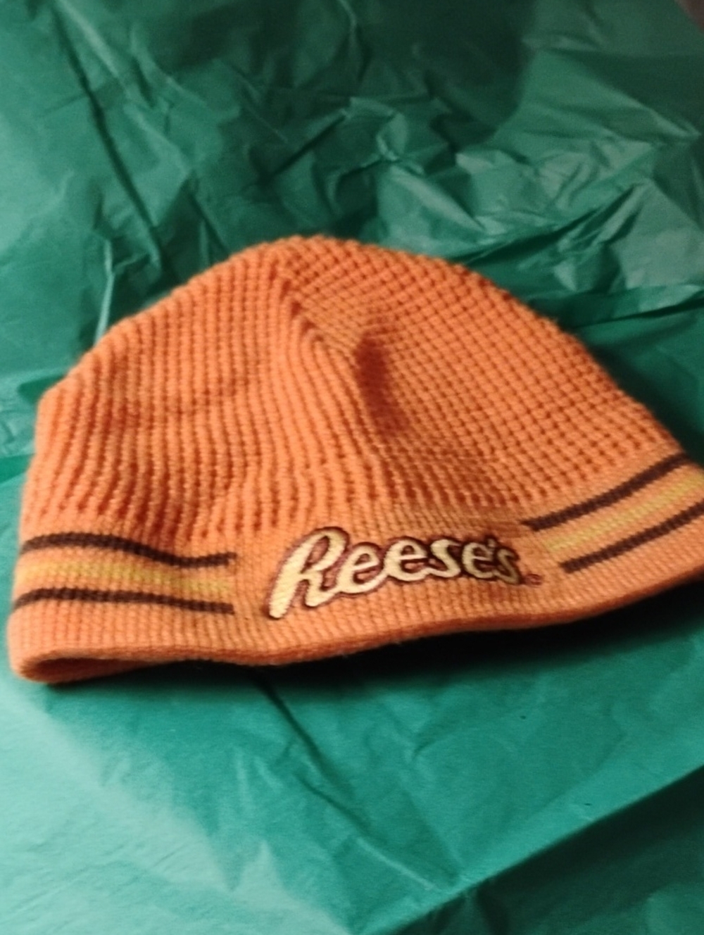 Alternative Apparel Orange Reese's Beanie